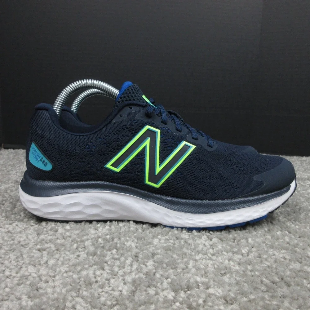 New Balance Sneakers Mens Size 7.5 US Blue Fresh Foam 680 Running Shoes Trainers